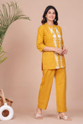 WesternStitch Designer Yellow Co-Ord Set WesternStitch